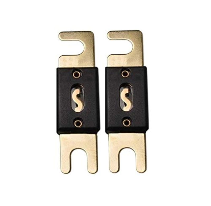 AA ANL Fuse 50A 50 Amp For Car Vehicle Marine Audio Video System Gold 2 Pack (50 Amp) - Image 1